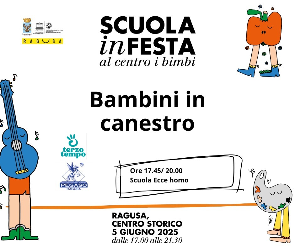 Scuola in festa! Bambini in Canestro