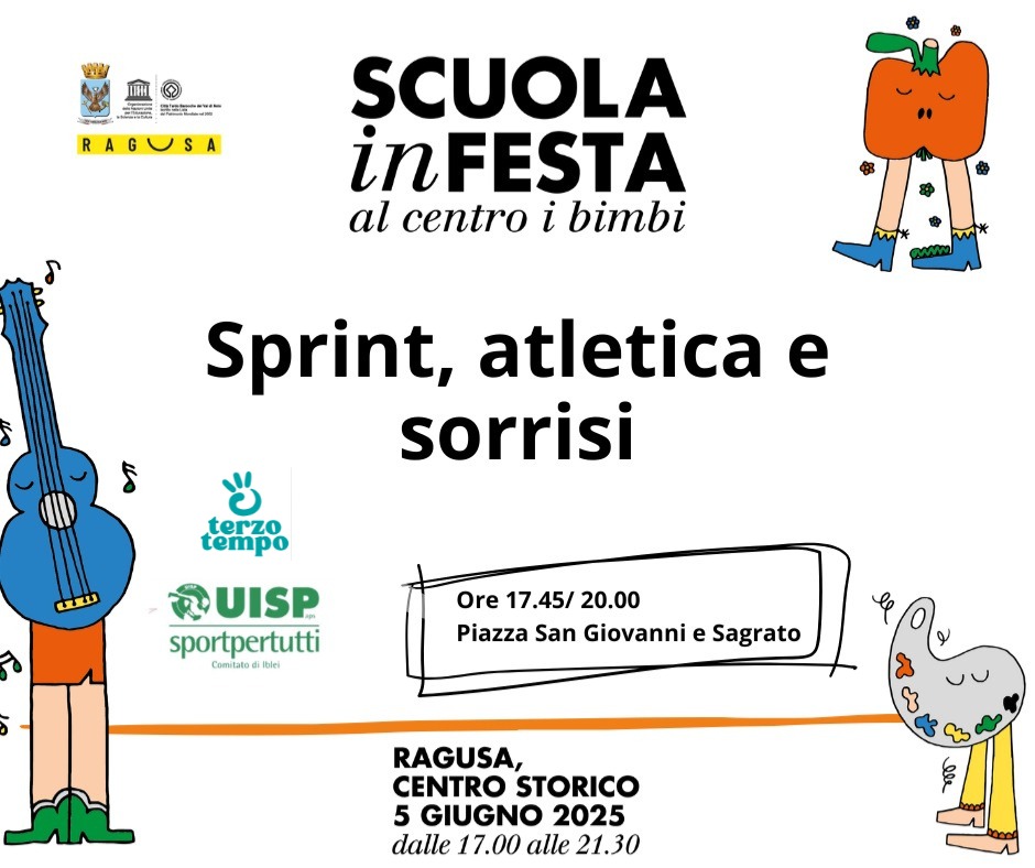 Scuola in festa! Sprint, atletica e sorrisi